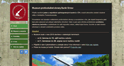 Desktop Screenshot of bunkr-drnov.cz